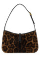 Printed calf hairLe 5 Ã  7 shoulder bag SAINT LAURENT (657228AAFE7)