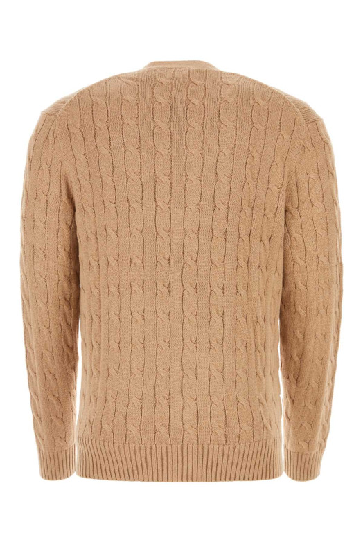 Beige cotton cardigan Black POLO RALPH LAUREN (710890548) Beige cotton cardigan Black POLO RALPH LAUREN (710890548)