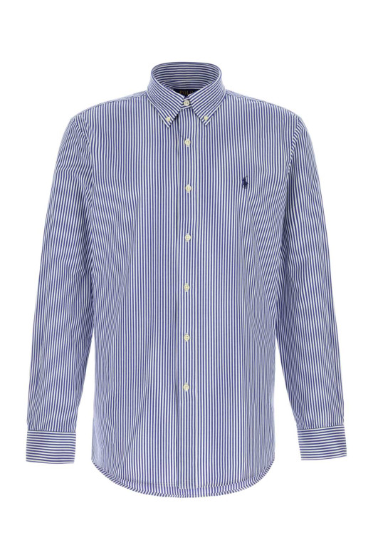 Вишита сорочка з еластичної попліну POLO RALPH LAUREN (710928255)
