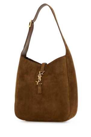 Brown suede small Le 5 à 7 Soft shoulder bag SAINT LAURENT (7139381U80W) Brown suede small Le 5 à 7 Soft shoulder bag SAINT LAURENT (7139381U80W)