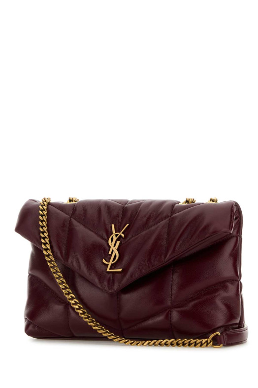 Сумка через плече Puffer Toy з виноградної шкіри SAINT LAURENT (759337AAFFA)