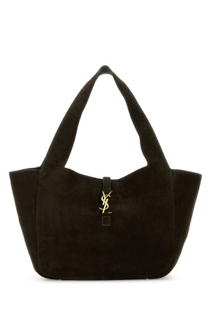 Khaki suede leather Le 5 à 7 Bea shopping bag SAINT LAURENT (763435008IW) Khaki suede leather Le 5 à 7 Bea shopping bag SAINT LAURENT (763435008IW)