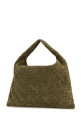 Army green suede Hop shoulder bag BOTTEGA VENETA (763970V1QE3) Army green suede Hop shoulder bag BOTTEGA VENETA (763970V1QE3)