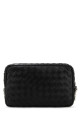 Black leather Intrecciato clutch BOTTEGA VENETA (777390V2HL1) Black leather Intrecciato clutch BOTTEGA VENETA (777390V2HL1)