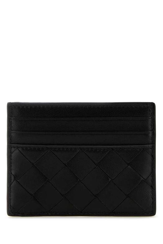 Black nappa leather Intrecciato card holder Black BOTTEGA VENETA (796324VCPP3) Black nappa leather Intrecciato card holder Black BOTTEGA VENETA (796324VCPP3)