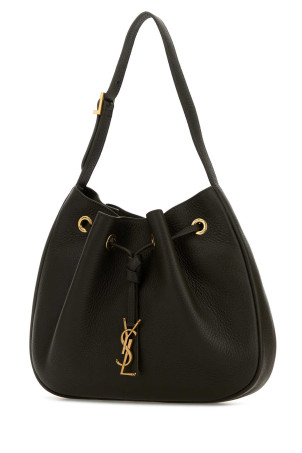 Dark brown leather Paris VII shoulder bag SAINT LAURENT (796626AADUU)