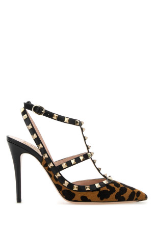 Printed calf hair Rockstud pumps VALENTINO GARAVANI (7W0S0393AMX)