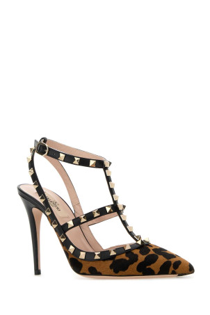 Printed calf hair Rockstud pumps VALENTINO GARAVANI (7W0S0393AMX)