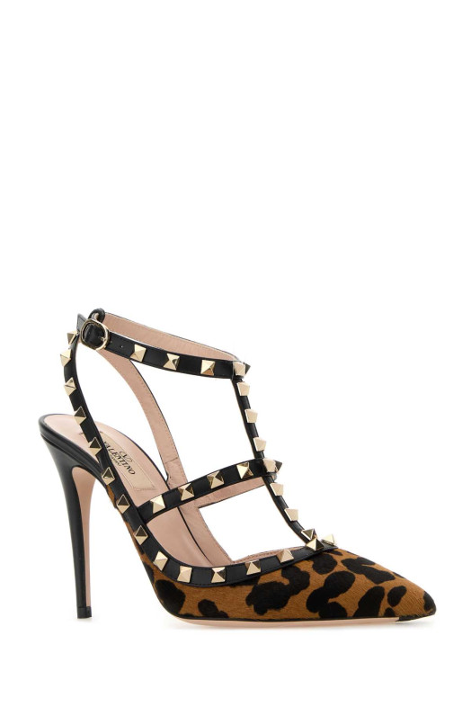 Printed calf hair Rockstud pumps VALENTINO GARAVANI (7W0S0393AMX)