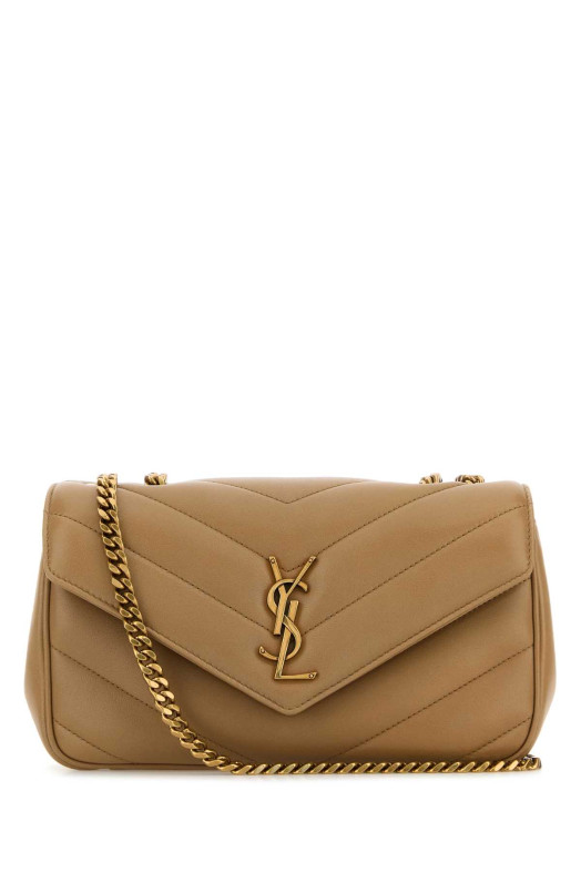 Camel leather small LouLou shoulder bag SAINT LAURENT (801437AAEAX)