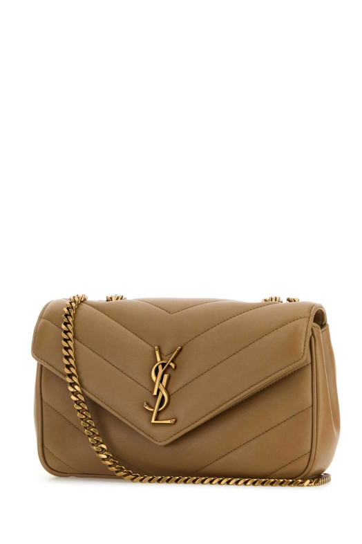 Camel leather small LouLou shoulder bag SAINT LAURENT (801437AAEAX)