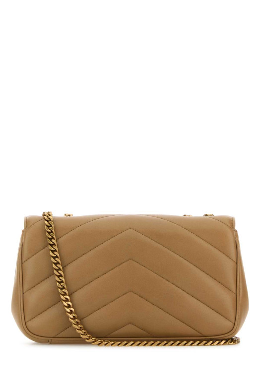 Camel leather small LouLou shoulder bag SAINT LAURENT (801437AAEAX)