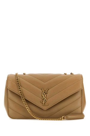 Camel leather medium LouLou shoulder bag SAINT LAURENT (801439AAEAX)