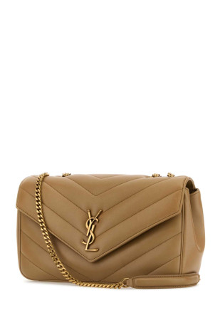 Camel leather medium LouLou shoulder bag SAINT LAURENT (801439AAEAX)