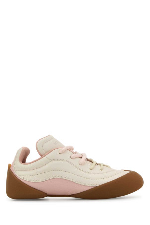 Two-tone leather Flexion sneakers ALEXANDER MCQUEEN (808181WIAC6) Two-tone leather Flexion sneakers ALEXANDER MCQUEEN (808181WIAC6)