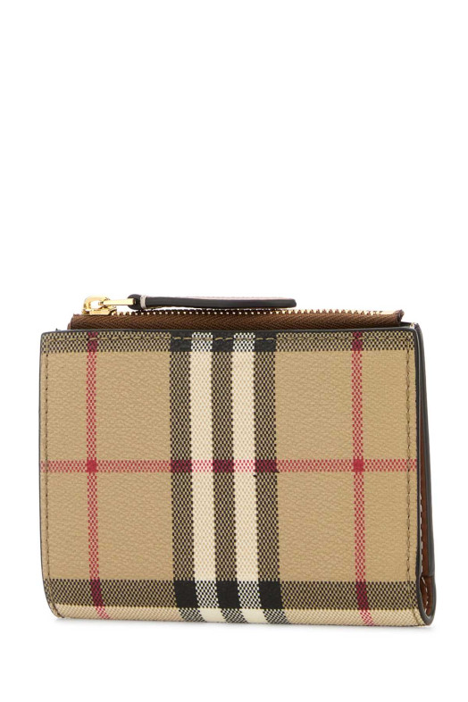 Printed canvas wallet BURBERRY (8109807) Printed canvas wallet BURBERRY (8109807)