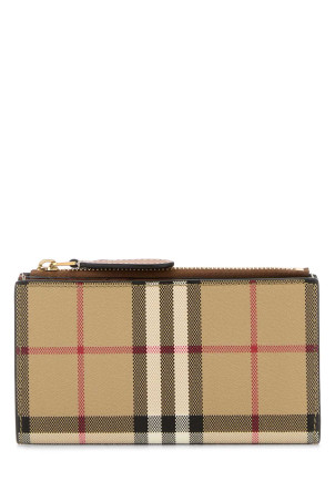 Printed canvas wallet BURBERRY (8109808) Printed canvas wallet BURBERRY (8109808)