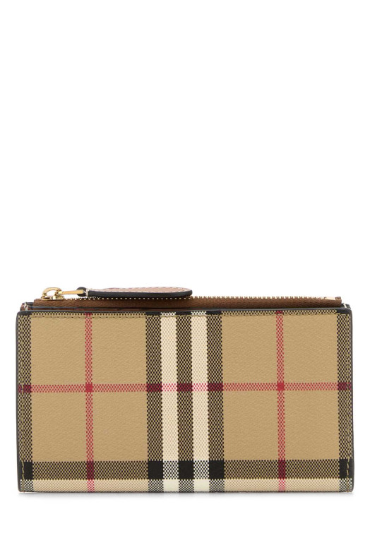 Printed canvas wallet BURBERRY (8109808) Printed canvas wallet BURBERRY (8109808)
