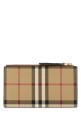 Printed canvas wallet BURBERRY (8109808) Printed canvas wallet BURBERRY (8109808)