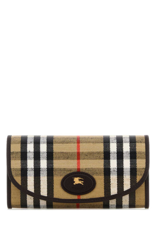 Printed canvas Highlands wallet BURBERRY (8112277) Printed canvas Highlands wallet BURBERRY (8112277)