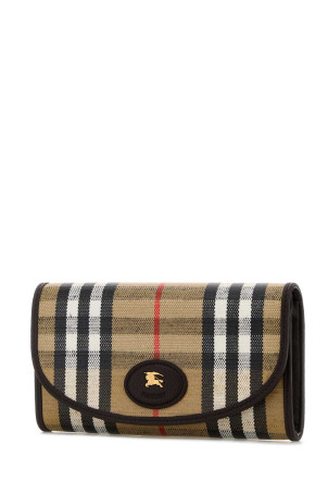 Printed canvas Highlands wallet BURBERRY (8112277) Printed canvas Highlands wallet BURBERRY (8112277)