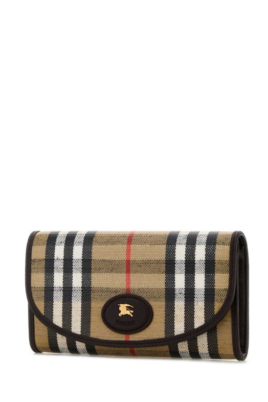 Printed canvas Highlands wallet BURBERRY (8112277) Printed canvas Highlands wallet BURBERRY (8112277)