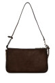 Коричнева замшева сумка через плече Rodeo BALENCIAGA (8141112AB4G)