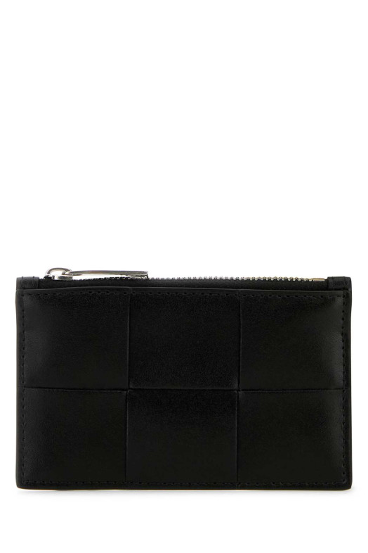 Black leather card holder BOTTEGA VENETA (815643VBWD3) Black leather card holder BOTTEGA VENETA (815643VBWD3)