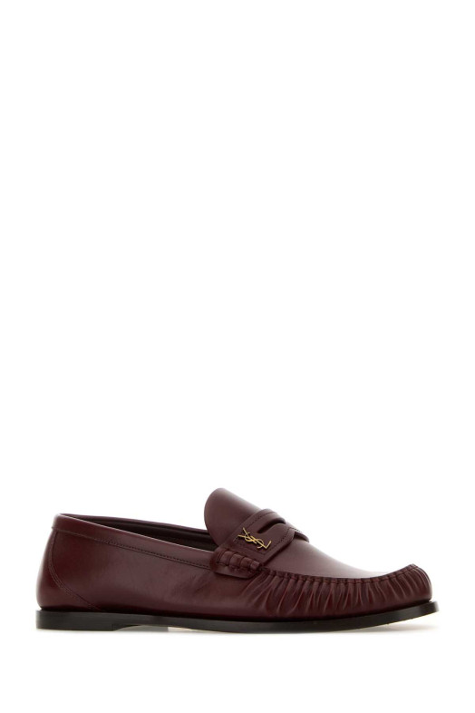 Grape leather loafers SAINT LAURENT (820648AAELH) Grape leather loafers SAINT LAURENT (820648AAELH)