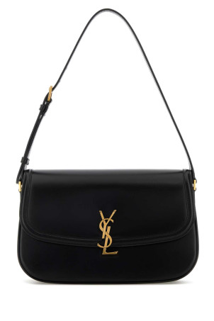 Black leather medium Solferino shoulder bag Black SAINT LAURENT (8323320SX0W) Black leather medium Solferino shoulder bag Black SAINT LAURENT (8323320SX0W)