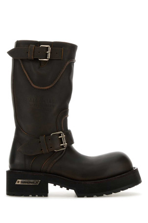 Dark brown leather Venom boots BALENCIAGA (833585WCAL2) Dark brown leather Venom boots BALENCIAGA (833585WCAL2)