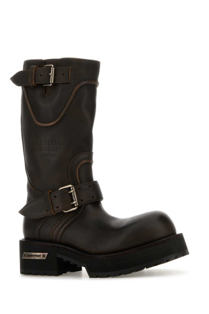 Dark brown leather Venom boots BALENCIAGA (833585WCAL2) Dark brown leather Venom boots BALENCIAGA (833585WCAL2)