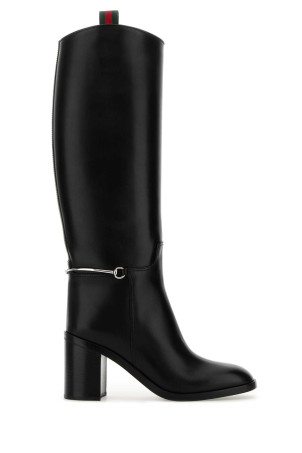 Black leather boots Black GUCCI (836109AAD3I) Black leather boots Black GUCCI (836109AAD3I)