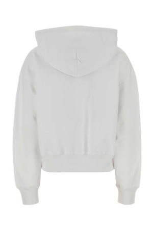 White cotton oversize sweatshirt GUCCI (837930XJHJO) White cotton oversize sweatshirt GUCCI (837930XJHJO)