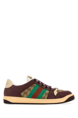 Multicolor GG and leather sneakers GUCCI (838984HVKIO) Multicolor GG and leather sneakers GUCCI (838984HVKIO)