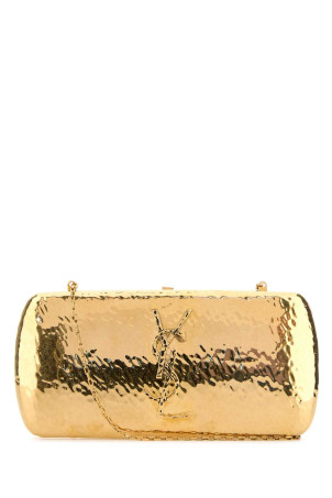Gold metal Evening clutch SAINT LAURENT (840163JAAIU)