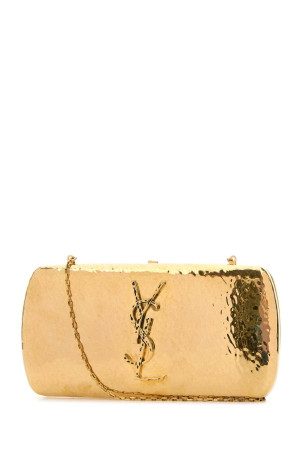 Gold metal Evening clutch SAINT LAURENT (840163JAAIU)
