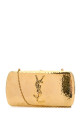 Gold metal Evening clutch SAINT LAURENT (840163JAAIU)