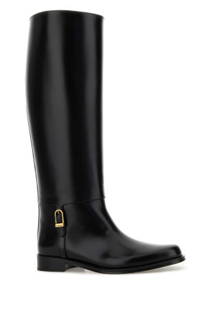 Black leather Julia boots Black SAINT LAURENT (840698AAEHR) Black leather Julia boots Black SAINT LAURENT (840698AAEHR)