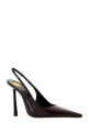 Chocolate leather Vendome pumps SAINT LAURENT (8407361TVAN) Chocolate leather Vendome pumps SAINT LAURENT (8407361TVAN)