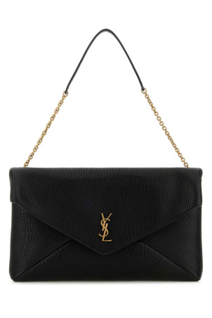 Black leather Envelope Cassandre XXL shoulder bag Black SAINT LAURENT (841702AACYT) Black leather Envelope Cassandre XXL shoulder bag Black SAINT LAURENT (841702AACYT)