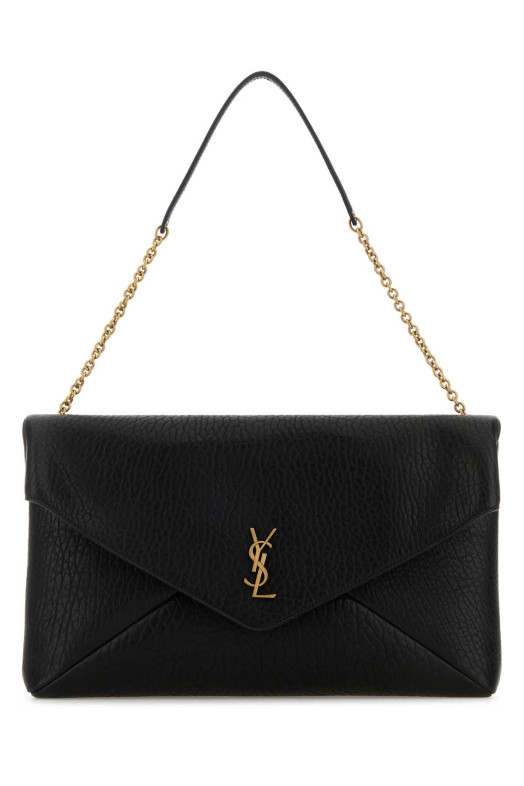 Black leather Envelope Cassandre XXL shoulder bag Black SAINT LAURENT (841702AACYT) Black leather Envelope Cassandre XXL shoulder bag Black SAINT LAURENT (841702AACYT)