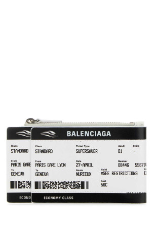 Printed canvas Carta Di Imbarco Passport card holder Black BALENCIAGA (8465732AB5A) Printed canvas Carta Di Imbarco Passport card holder Black BALENCIAGA (8465732AB5A)
