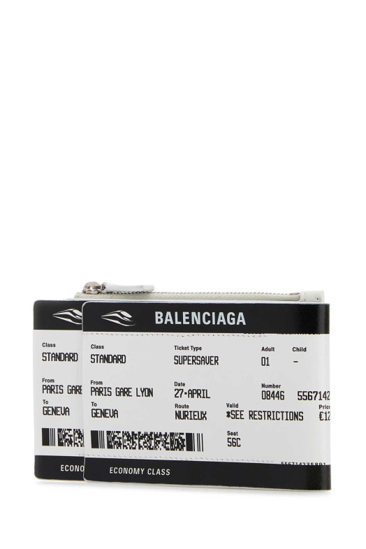 Printed canvas Carta Di Imbarco Passport card holder Black BALENCIAGA (8465732AB5A) Printed canvas Carta Di Imbarco Passport card holder Black BALENCIAGA (8465732AB5A)