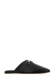 Black nappa leather slippers Black GUCCI (849565AAEA4)