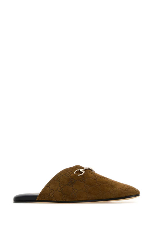 Camel suede slippers GUCCI (849565AAFQV) Camel suede slippers GUCCI (849565AAFQV)