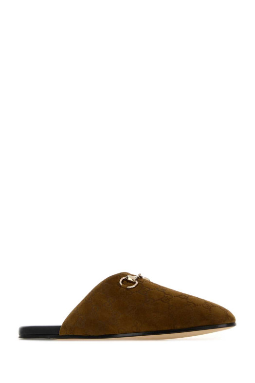 Camel suede slippers GUCCI (850140AAFQV) Camel suede slippers GUCCI (850140AAFQV)
