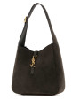 Dark grey suede Le 5 á 7 shoulder bag SAINT LAURENT (8505331U80W) Dark grey suede Le 5 á 7 shoulder bag SAINT LAURENT (8505331U80W)