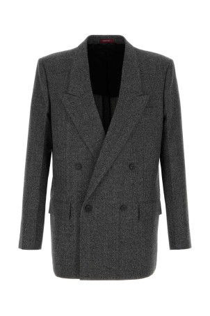 Melange charcoal wool blazer GUCCI (851010Z7AXC) Melange charcoal wool blazer GUCCI (851010Z7AXC)