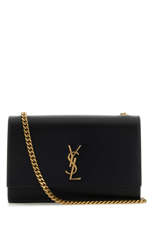 Black leather Kate crossbody bag Black SAINT LAURENT (8515042R20W) Black leather Kate crossbody bag Black SAINT LAURENT (8515042R20W)